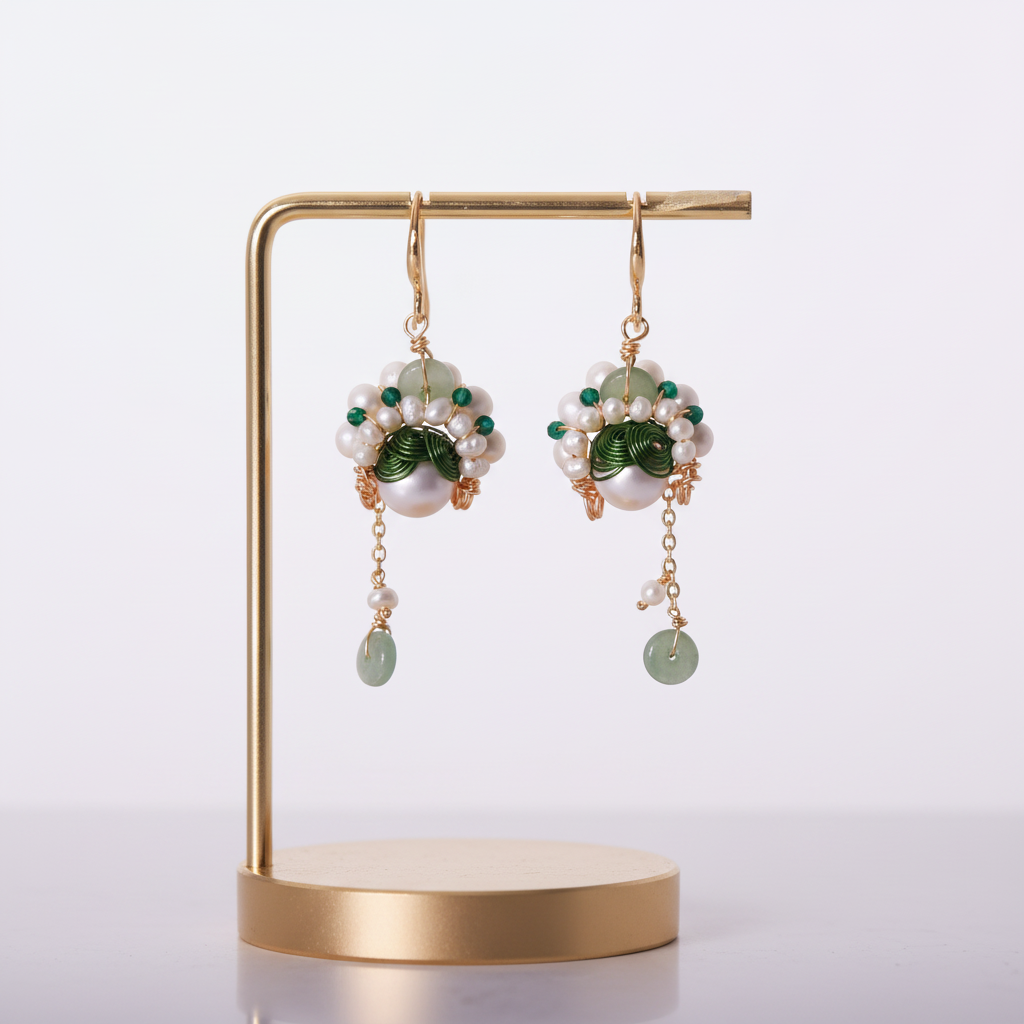 Qingyi Pearl Drop Earrings