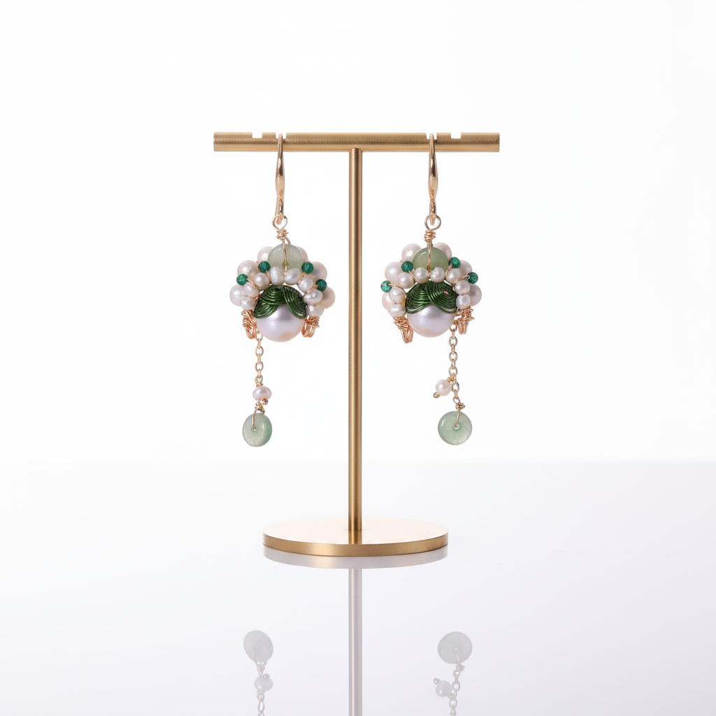 Qingyi Pearl Drop Earrings