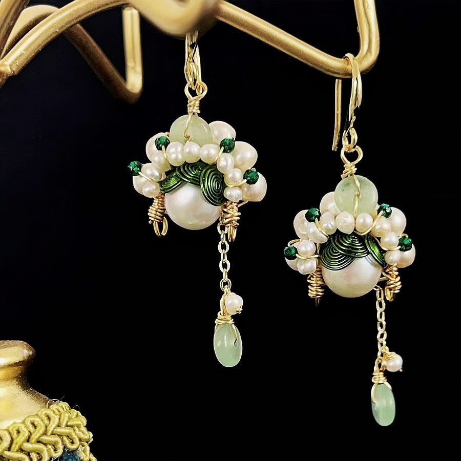 Qingyi Pearl Drop Earrings